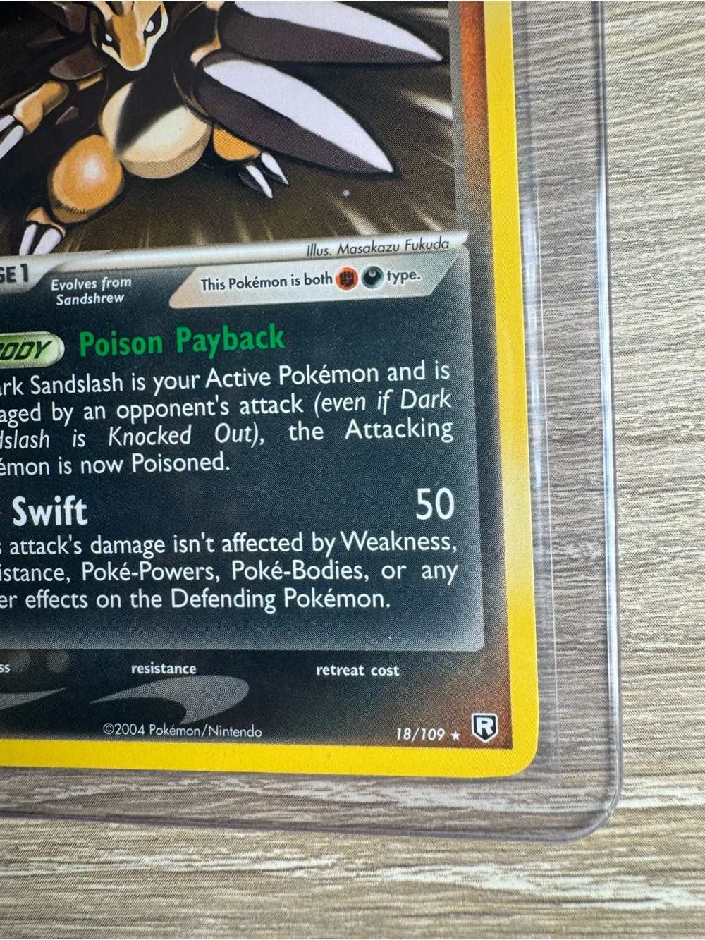 Dark Sandslash #18/Pokemon Team Rocket Returns - Picture 5 of 9